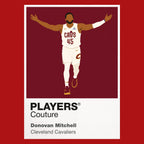 Donovan Mitchell Cavaliers Basketball Icon Frame - Icon Design (View 9)