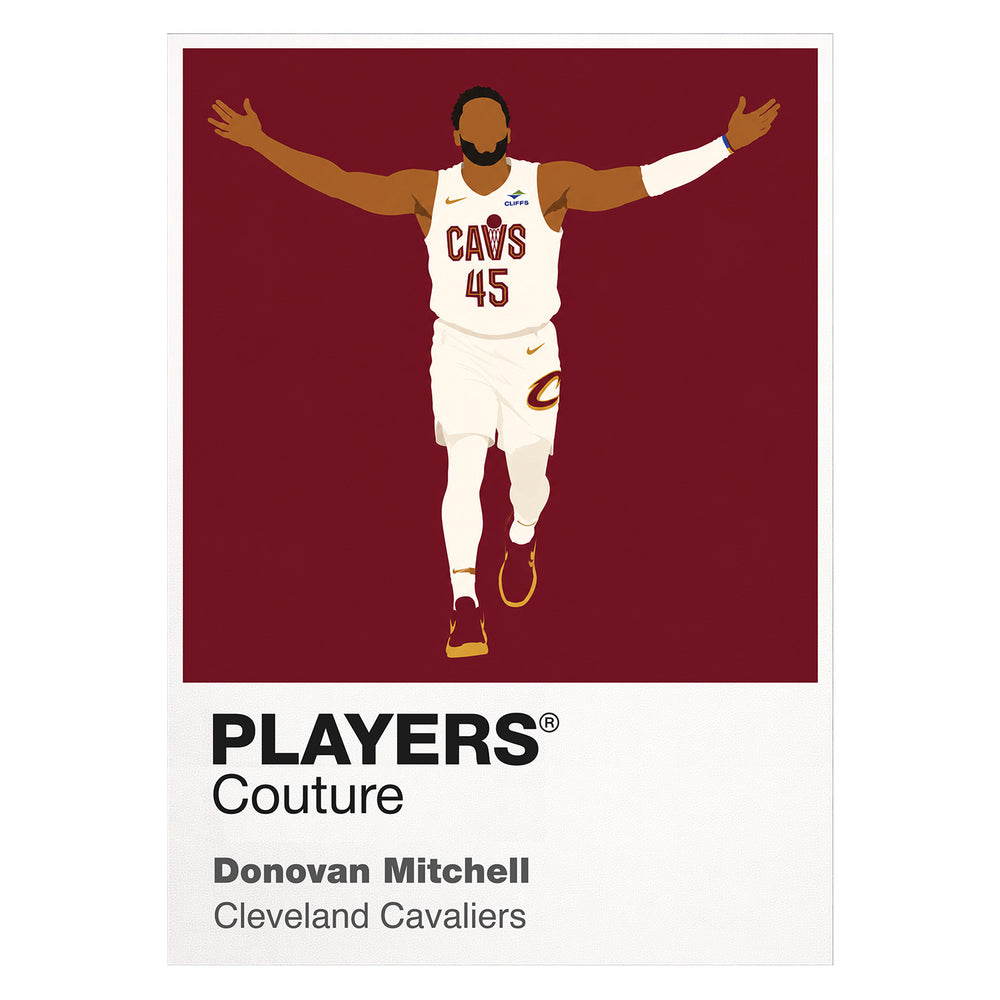 Donovan Mitchell Cavaliers Basketball Icon Frame - Icon Design (View 8)
