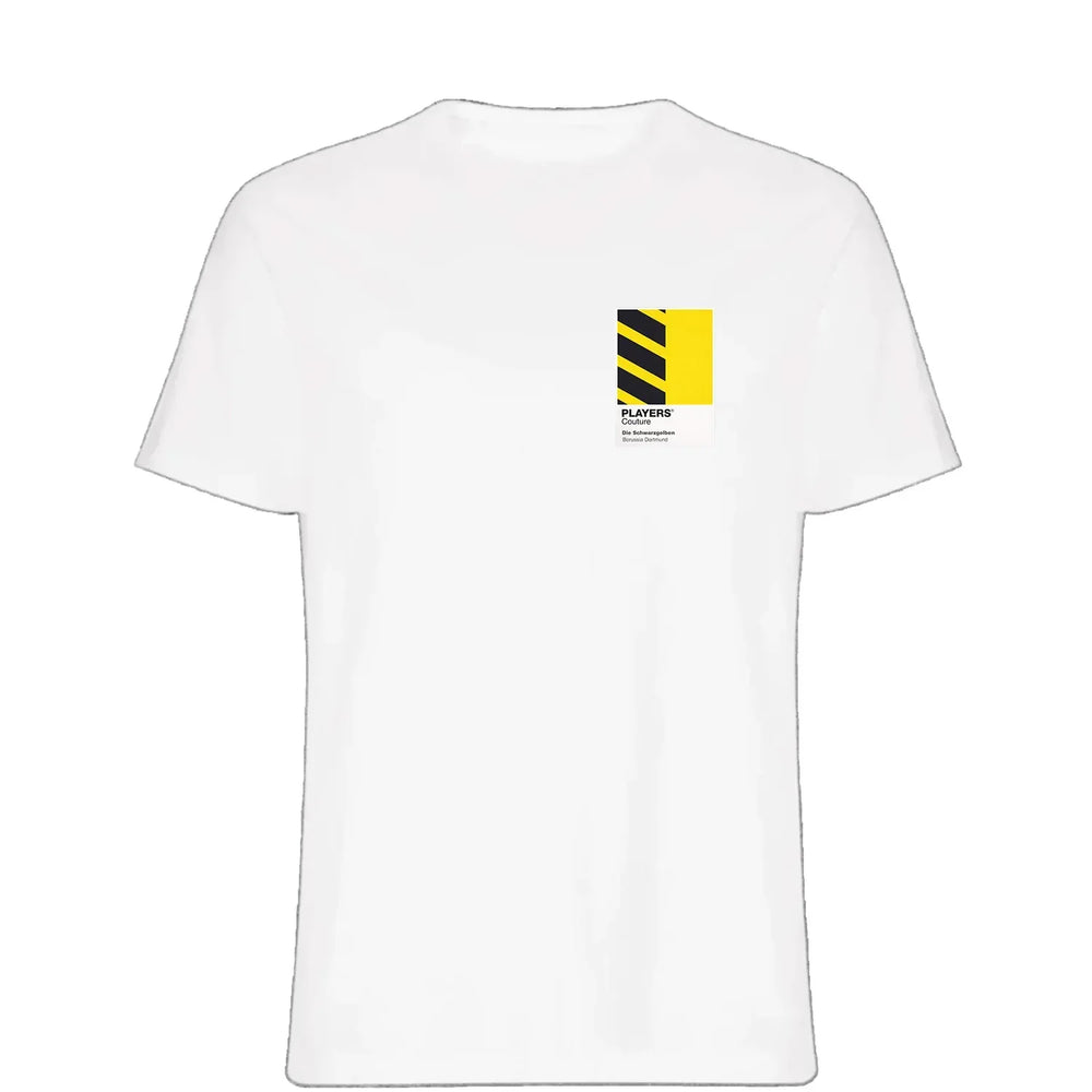 Borussia Dortmund t-shirt – yellow men's t-shirt featuring the Borussia Dortmund Players Couture logo