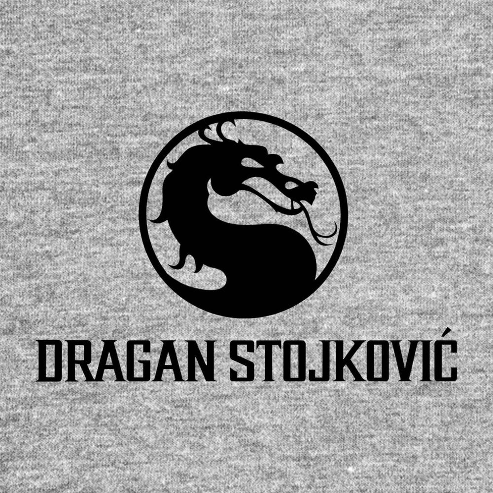 Dragan Stojkovic Logo Players Couture Men's Casual Hoodie - Navy / S | Fashion Collection, Football, Hoodies, Marseille, Men's, Red Star Belgrade, Volume 1, Yugoslavia