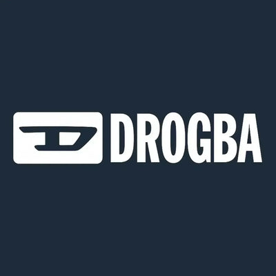 Didier Drogba Logo Kids T-Shirt – navy close-up detail shot of the Didier Drogba Players Couture logo design
