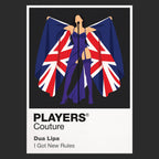 Dua Lipa Dua Lipa's confident dance-pop styling from Future Nostalgia onwards Icon Frame artwork in black