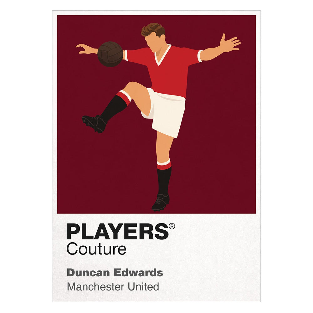 Duncan Edwards Manchester United Men's T-Shirt - White