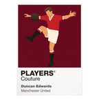 Duncan Edwards Manchester United Men's T-Shirt - White
