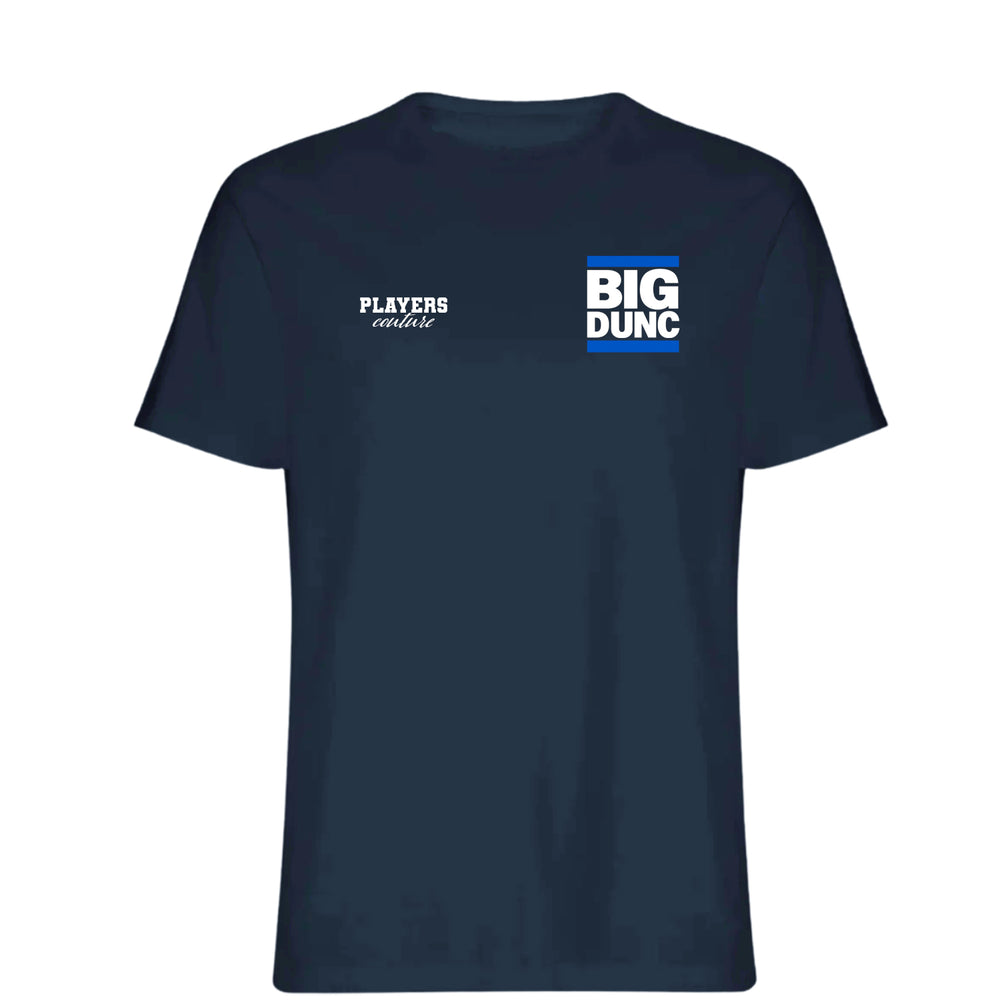 Duncan Ferguson Logo Players Couture Mens T-Shirt Navy