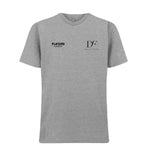 Duncan Ferguson t-shirt – grey men's t-shirt featuring the Duncan Ferguson Players Couture logo
