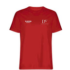 Duncan Ferguson t-shirt – red men's t-shirt featuring the Duncan Ferguson Players Couture logo