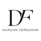 Duncan Ferguson Logo Men's T-Shirt – white close-up detail shot of the Duncan Ferguson Players Couture logo design