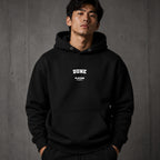 dune name-print hoodie - black