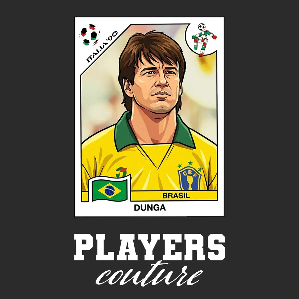 Dunga World Cup Sticker Kids Hoodie – dunga black Players Couture design