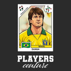 Dunga World Cup Sticker Men's Hoodie – dunga black Players Couture design