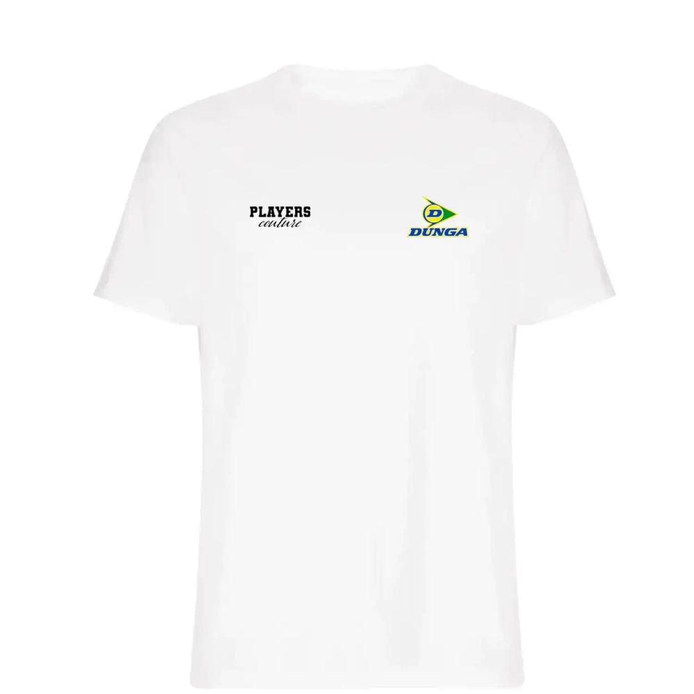 Dunga Logo Players Couture Mens T-Shirt - White / S | Brazil, Corinthians, Fashion Collection, Fiorentina, Football, Men's, Santos FC, Stuttgart, T-Shirts, Vasco Da Gama, Volume 1