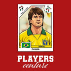 Dunga World Cup Sticker Kids Hoodie – dunga red Players Couture design