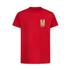 Dunga World Cup Sticker Kids T-Shirt – dunga sticker kids red tshirt Players Couture design