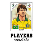 Dunga World Cup Sticker Kids T-Shirt – dunga white Players Couture design