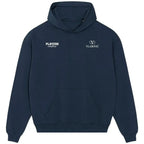 Dusan Vlahovic hoodie – navy men's hoodie featuring the Dusan Vlahovic Players Couture logo
