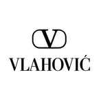 Dusan Vlahovic Logo Men's T-Shirt – white close-up detail shot of the Dusan Vlahovic Players Couture logo design