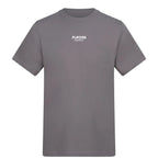 Essentials Collection t-shirt – white men's t-shirt with black Essentials Collection letters and Players Couture logo on the