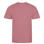 Essentials Collection t-shirt – pink men's t-shirt with black Essentials Collection letters and Players Couture logo on the