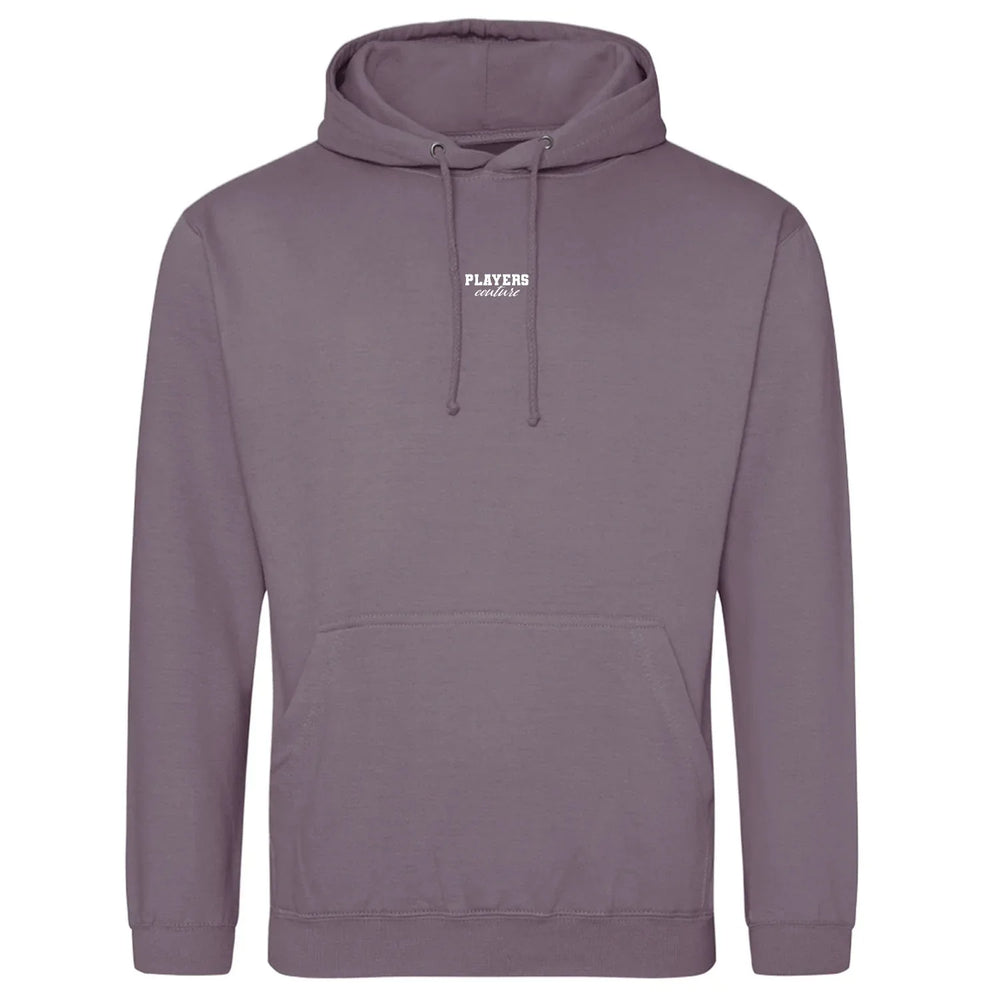 Essentials Collection Players Couture Men's Classic Staple Dusky Lilac Hoodie - Dusky Lilac / XS | Basics, Essentials Collection, Hoodies, Men's