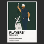 Dustin Johnson Golf Icon Frame Men's Polo Shirt
