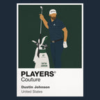 Dustin Johnson Golf Icon Frame Men's Polo Shirt