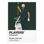 Dustin Johnson Golf Icon Frame Men's Polo Shirt
