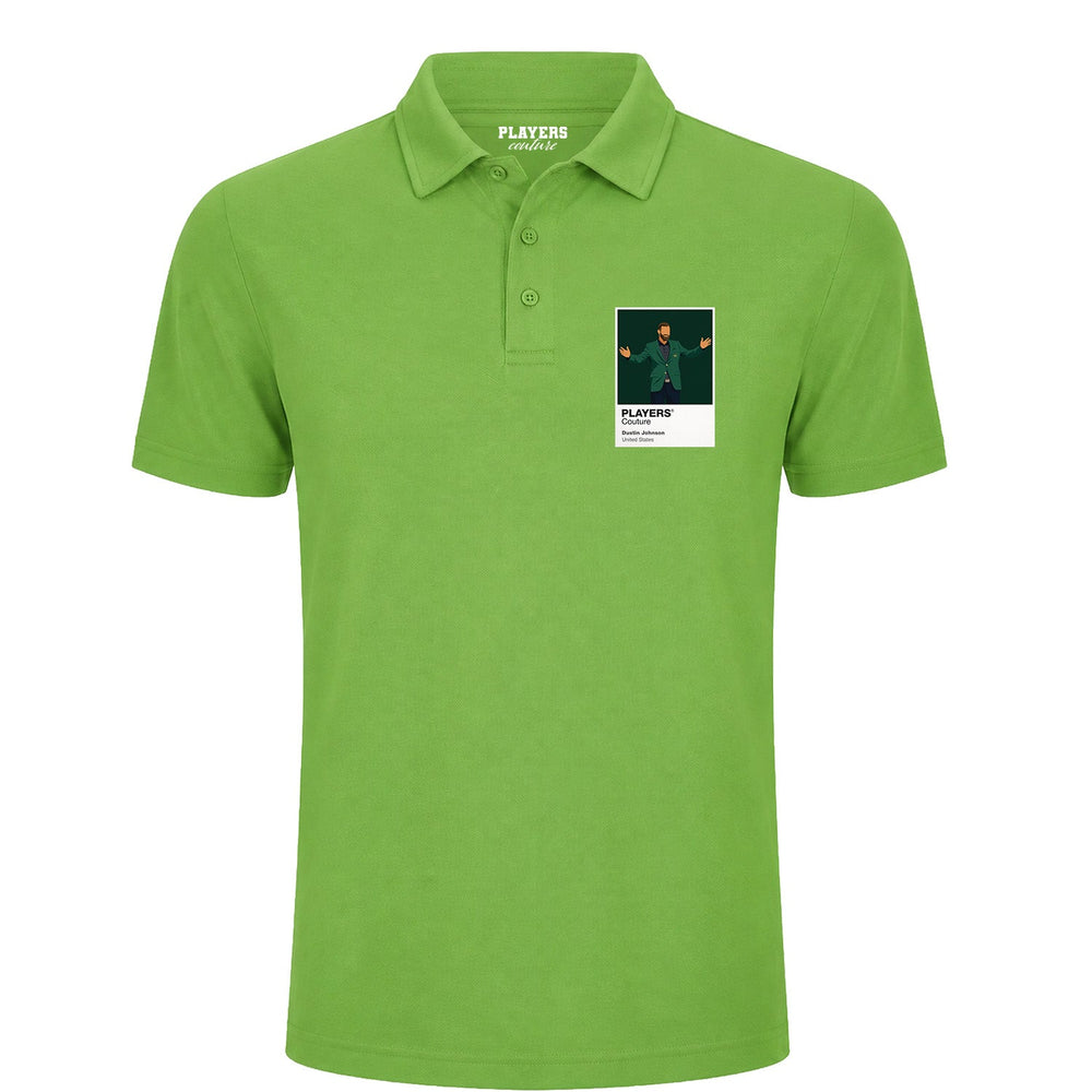 Dustin Johnson 2 Golf Icon Frame Men's Polo Shirt – image 19
