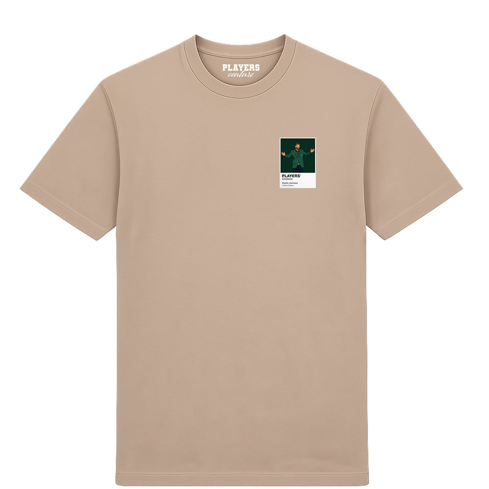 Dustin Johnson 2 Golf Icon Frame Men's T-Shirt – image 7