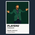 Dustin Johnson 2 Golf Icon Frame Men's T-Shirt – image 13