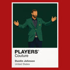 Dustin Johnson 2 Golf Icon Frame Men's Hoodie – image 10