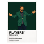 Dustin Johnson 2 Golf Icon Frame Men's T-Shirt – image 1