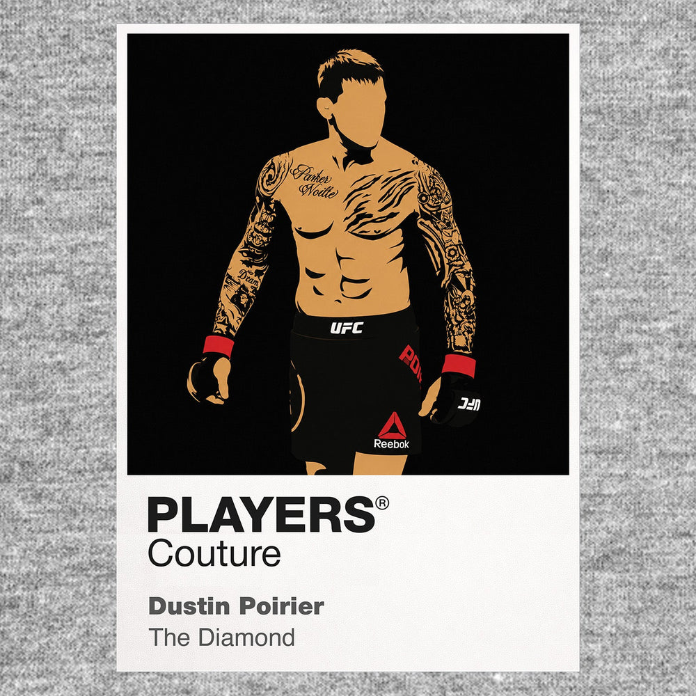 Dustin Poirier UFC Icon Frame Men's T-Shirt