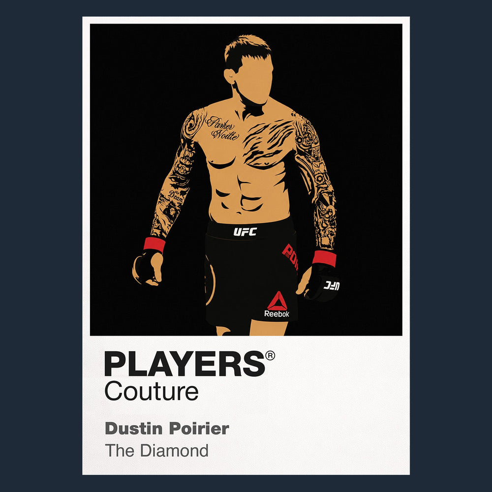 Dustin Poirier UFC Icon Frame Men's Hoodie