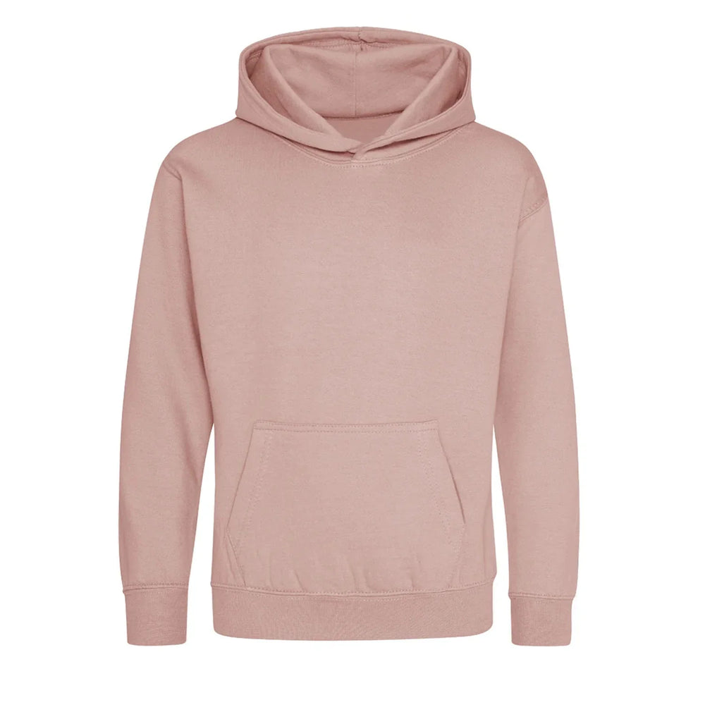 Custom Upload Your Own hoodie – pink kids' hoodie featuring the Custom Upload Your Own Players Couture logo