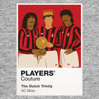 Ruud Gullit, Macro Van Basten, Frank Rijkaard AC Milan Icon Frame — Gray