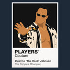 Dwayne Johnson Wrestling Icon Frame Men's T-Shirt
