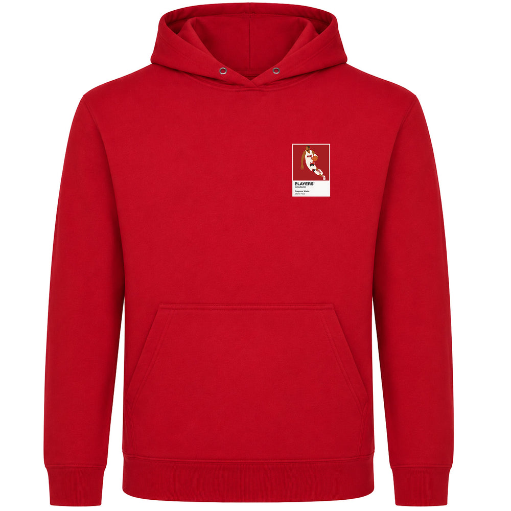 Dwyane Wade Heat Basketball Icon Frame Men's Hoodie - Red