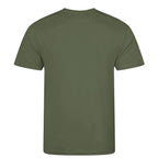 Essentials Collection t-shirt – green men's t-shirt with white Essentials Collection letters and Players Couture logo on the