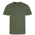 Custom Upload Your t-shirt – green men's t-shirt featuring the Custom Upload Your Players Couture logo