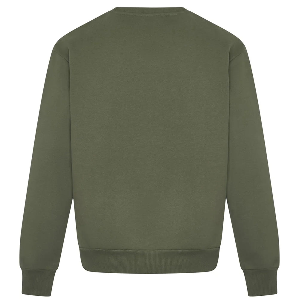 Essentials Collection hoodie – green men's hoodie with white Essentials Collection letters and Players Couture logo on the