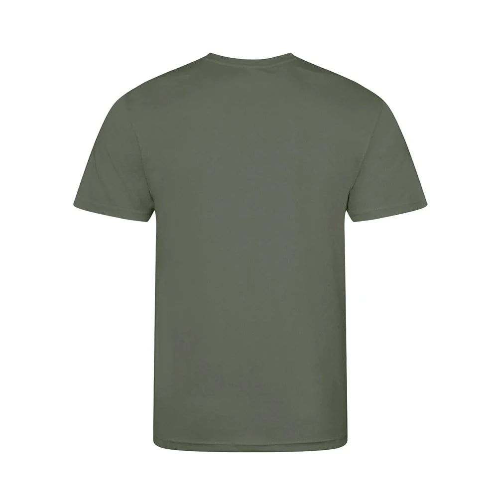 Essentials Collection t-shirt – green kids' t-shirt with white Essentials Collection letters and Players Couture logo on the