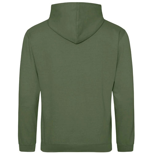 Essentials Collection hoodie – green men's hoodie with white Essentials Collection letters and Players Couture logo on the