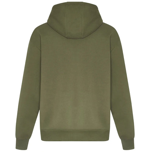 Essentials Collection hoodie – green men's hoodie with white Essentials Collection letters and Players Couture logo on the
