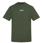 Essentials Collection t-shirt – green men's t-shirt with white Essentials Collection letters and Players Couture logo on the