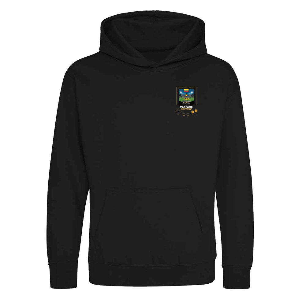 Ecuador World Cup 8-Bit Kids Hoodie retro gaming football design by Players Couture