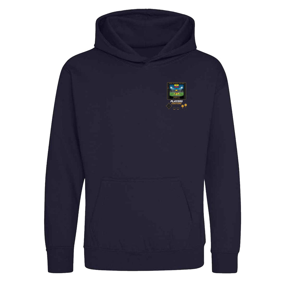 Ecuador World Cup 8-Bit Kids Hoodie retro gaming football design by Players Couture