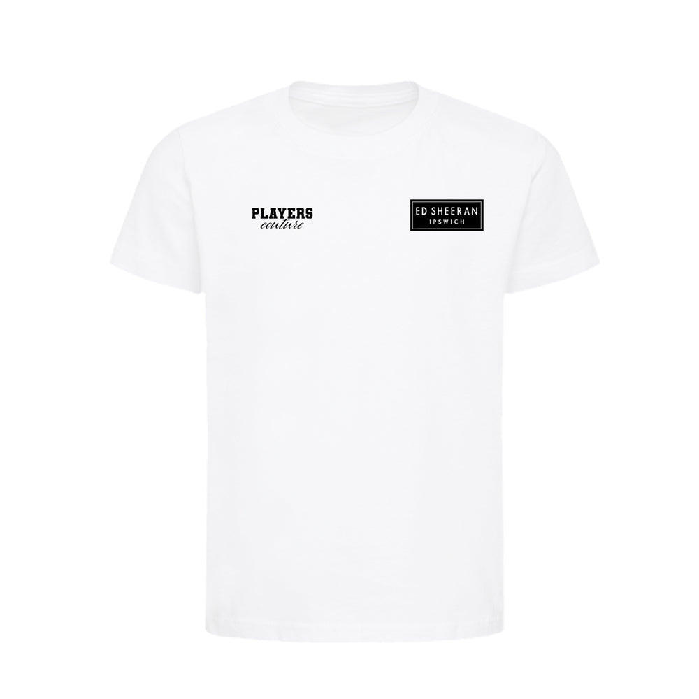 Ed Sheeran Logo Players Couture Men's T-Shirt White