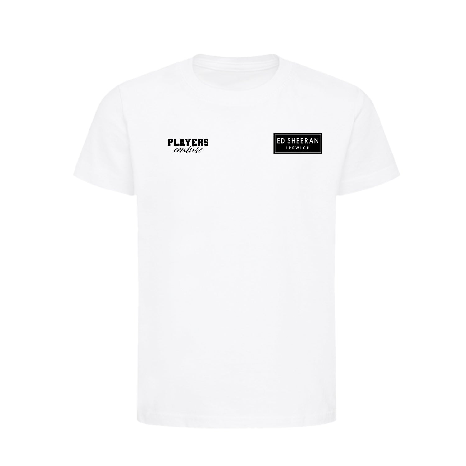Ed Sheeran Logo Players Couture Men's T-Shirt White