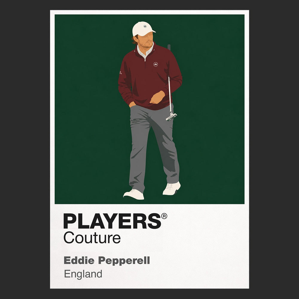 Eddie Pepperell Golf Icon Frame Men's Polo Shirt